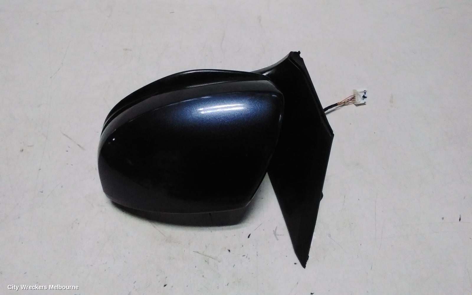 HONDA CITY LEFT DOOR MIRROR, GM, MANUAL FOLDING TYPE, VTI, 01/2014 - 09/2020
