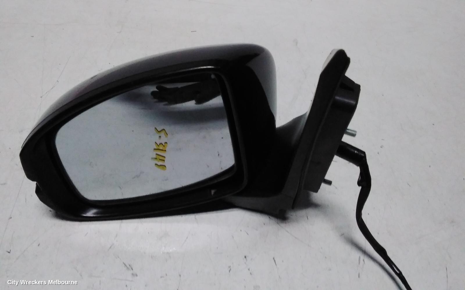 HONDA CITY LEFT DOOR MIRROR, GM, MANUAL FOLDING TYPE, VTI, 01/2014 - 09/2020
