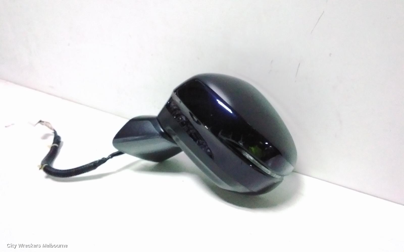 HONDA ODYSSEY LEFT DOOR MIRROR, RC1, POWER FOLD, COLOUR CODED, NON CAMERA & NON BLIND SPOT TYPE, 02/2014 - 03/2022