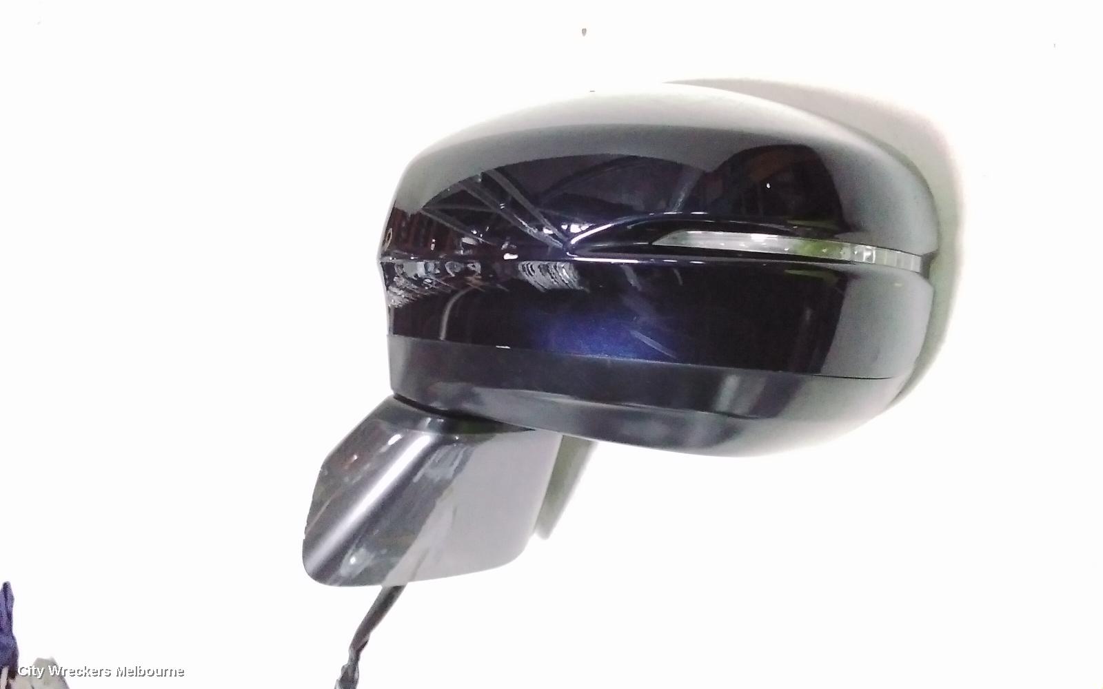 HONDA ODYSSEY LEFT DOOR MIRROR, RC1, POWER FOLD, COLOUR CODED, NON CAMERA & NON BLIND SPOT TYPE, 02/2014 - 03/2022