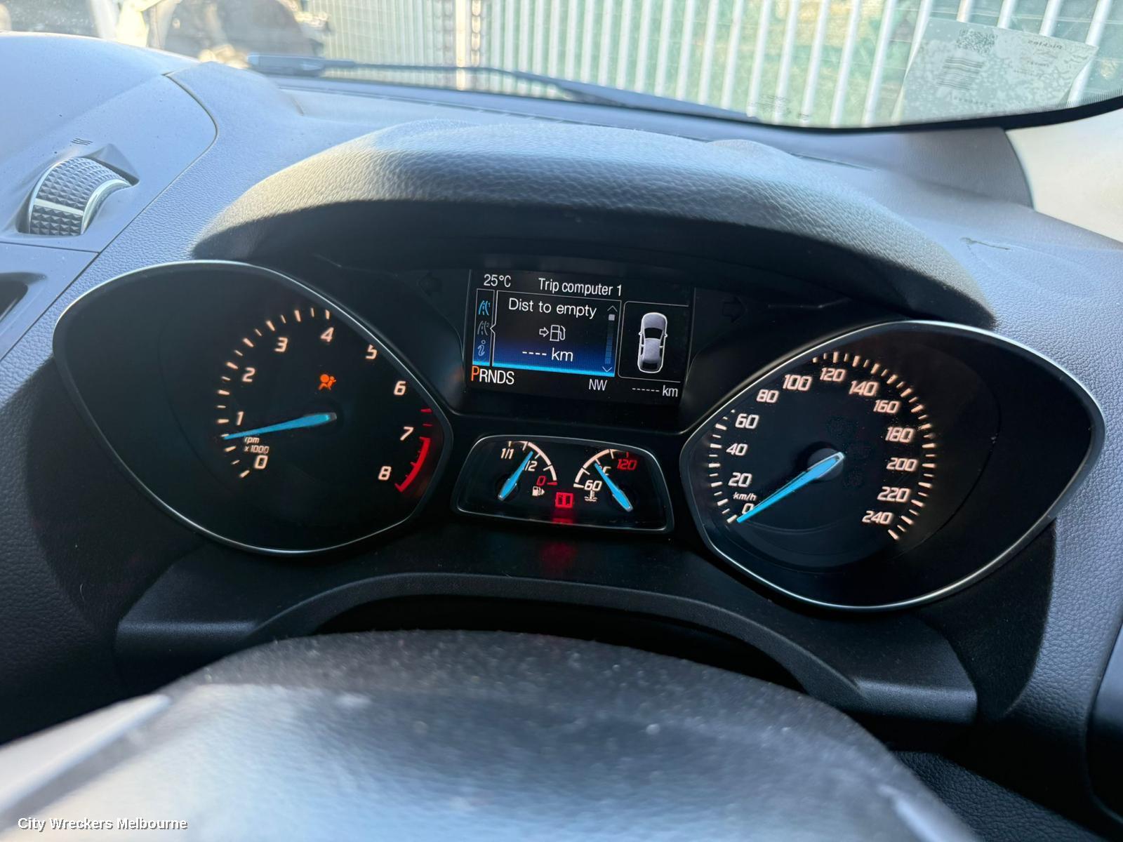 FORD KUGA INSTRUMENT CLUSTER, INSTRUMENT CLUSTER, PETROL, AUTO T/M, TREND/TITANIUM, TF, 11/2012 - 09/2016