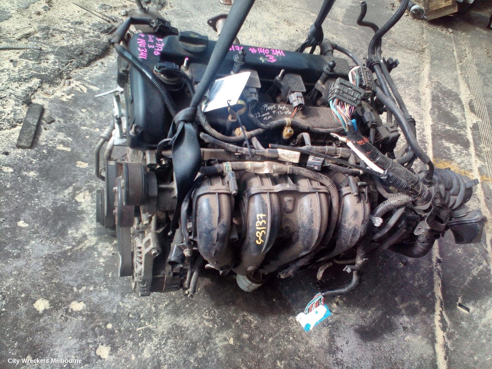 MAZDA 3 ENGINE, PETROL, 2.0, LF, VVT, BK-BL, 06/2006 - 10/2013