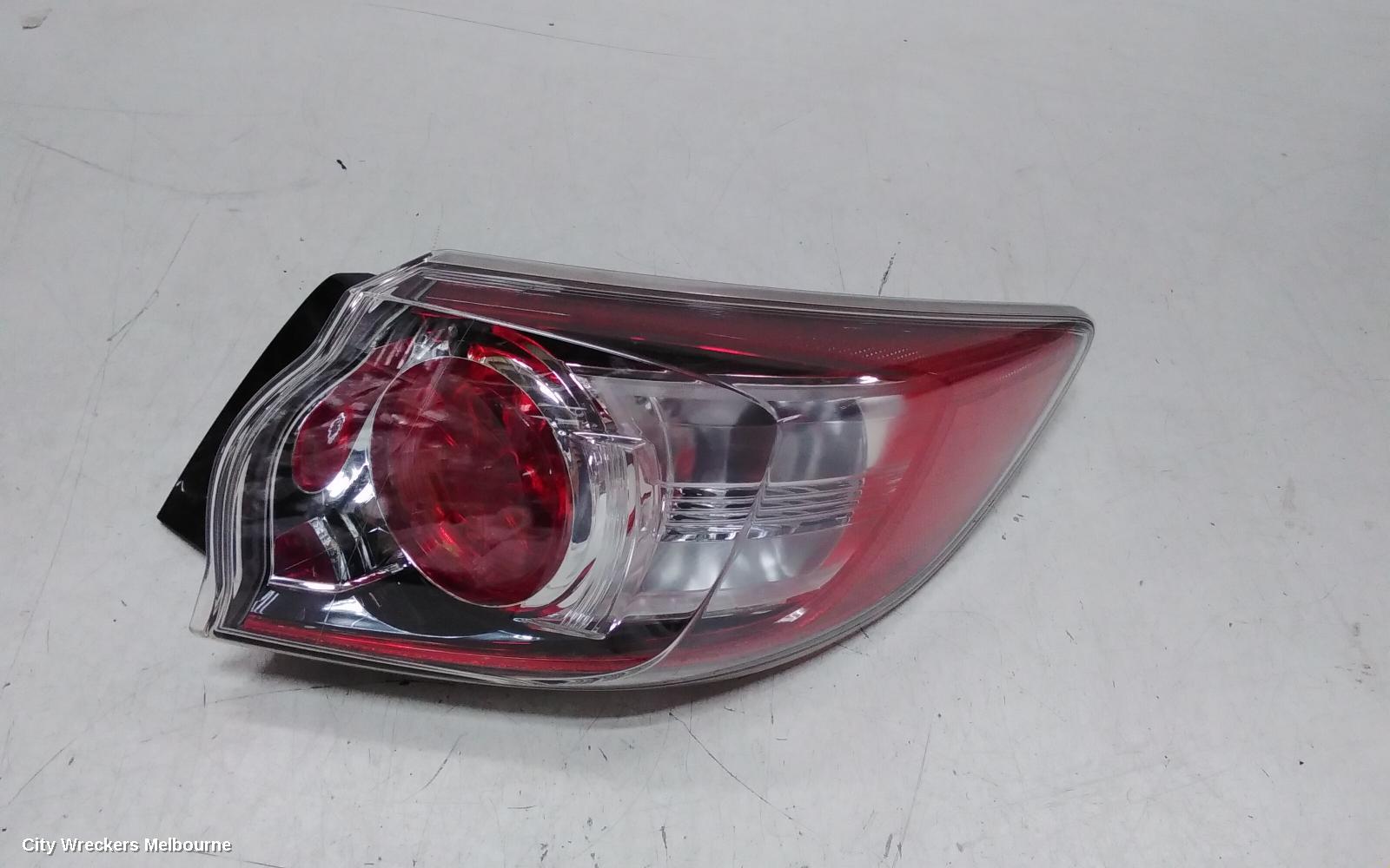 MAZDA 3 RIGHT TAILLIGHT, BL, HATCH, STANDARD TYPE, 04/2009 - 10/2013
