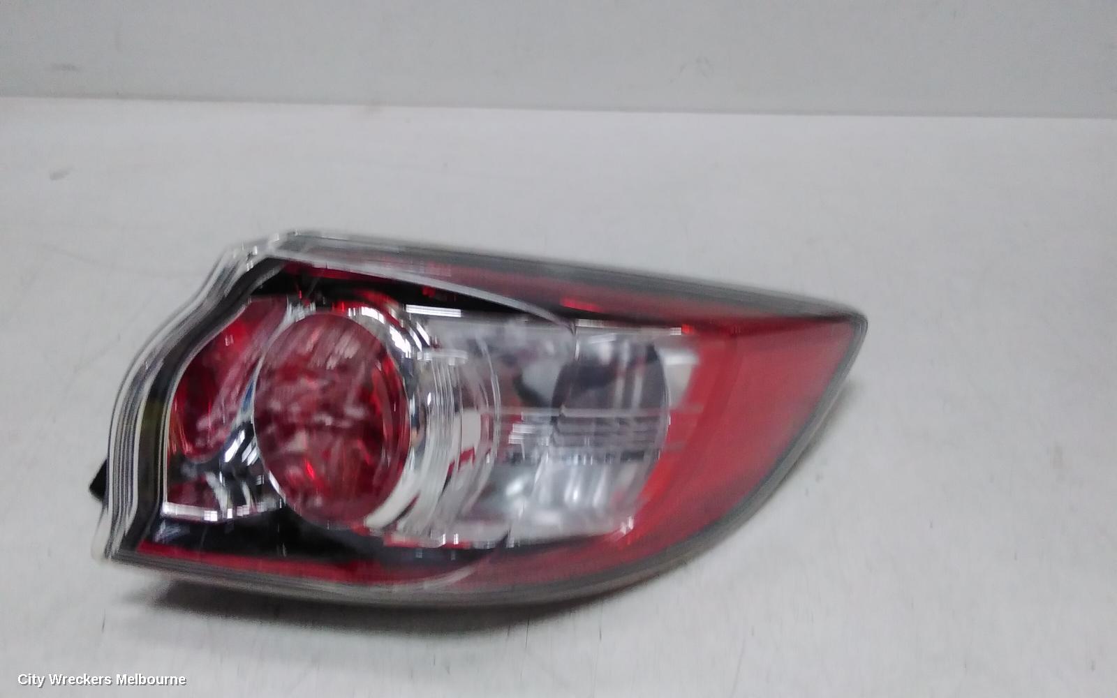 MAZDA 3 RIGHT TAILLIGHT, BL, HATCH, STANDARD TYPE, 04/2009 - 10/2013