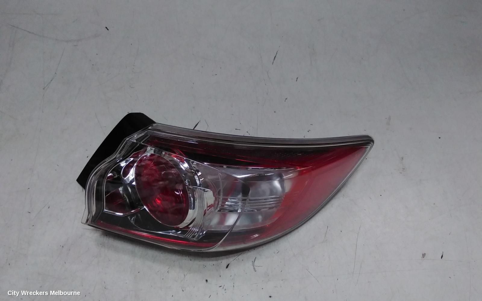 MAZDA 3 RIGHT TAILLIGHT, BL, HATCH, STANDARD TYPE, 04/2009 - 10/2013