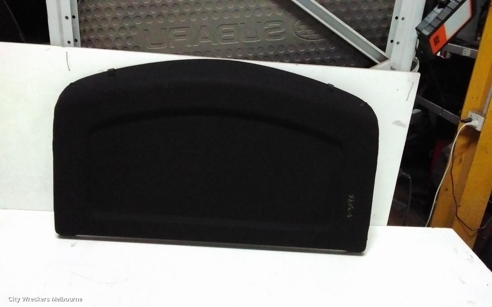 MAZDA 3 PARCEL SHELF CARGO BLIND, BL, HATCH, 04/2009 - 10/2013