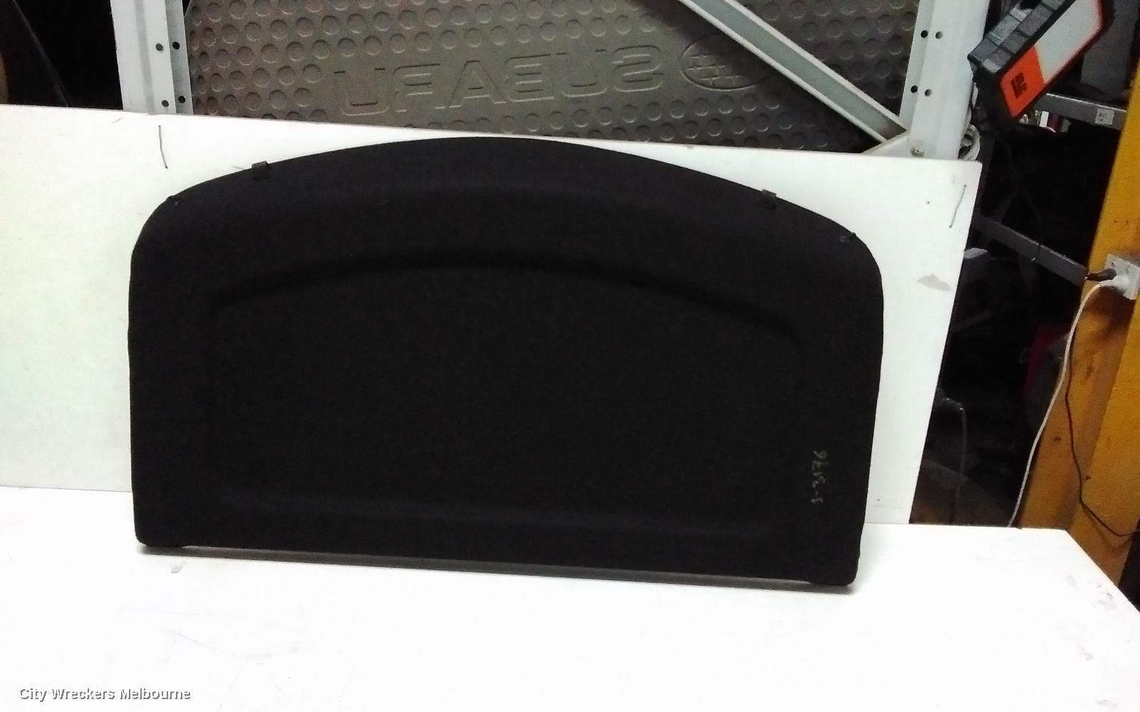MAZDA 3 PARCEL SHELF CARGO BLIND, BL, HATCH, 04/2009 - 10/2013