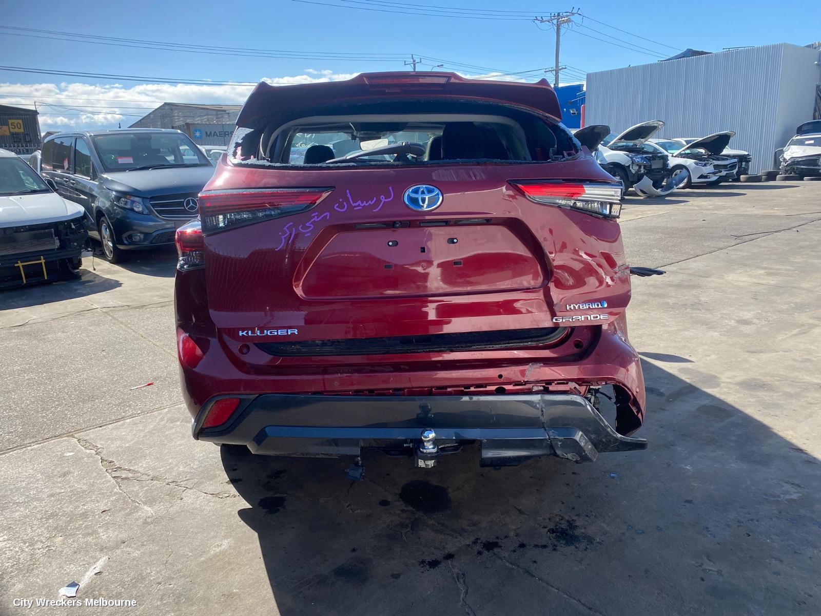 TOYOTA KLUGER ROOF RAIL