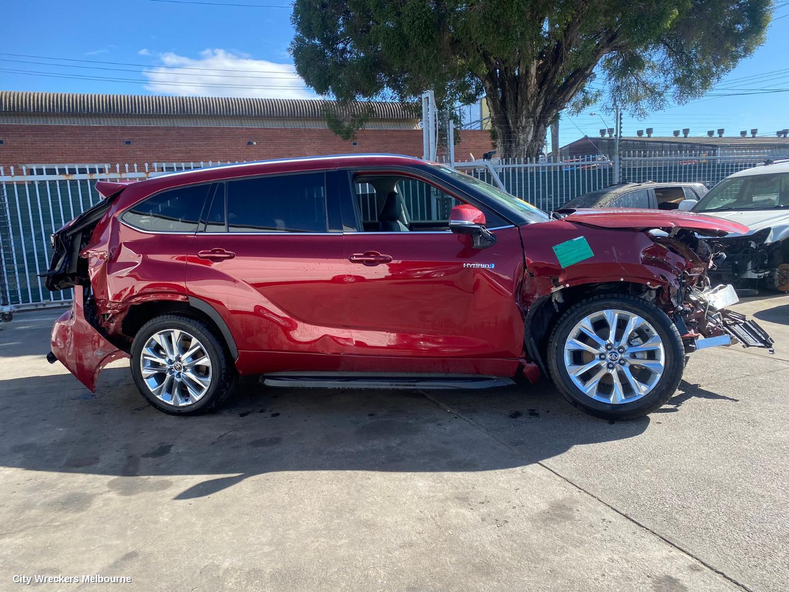 TOYOTA KLUGER ROOF RAIL