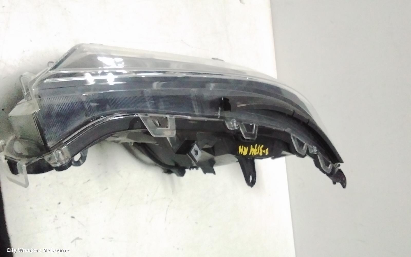 TOYOTA RAV4 RIGHT HEADLAMP, W/ LED, NON PROJECTOR TYPE, XA50, NON HEV, 11/2018 - 05/2024
