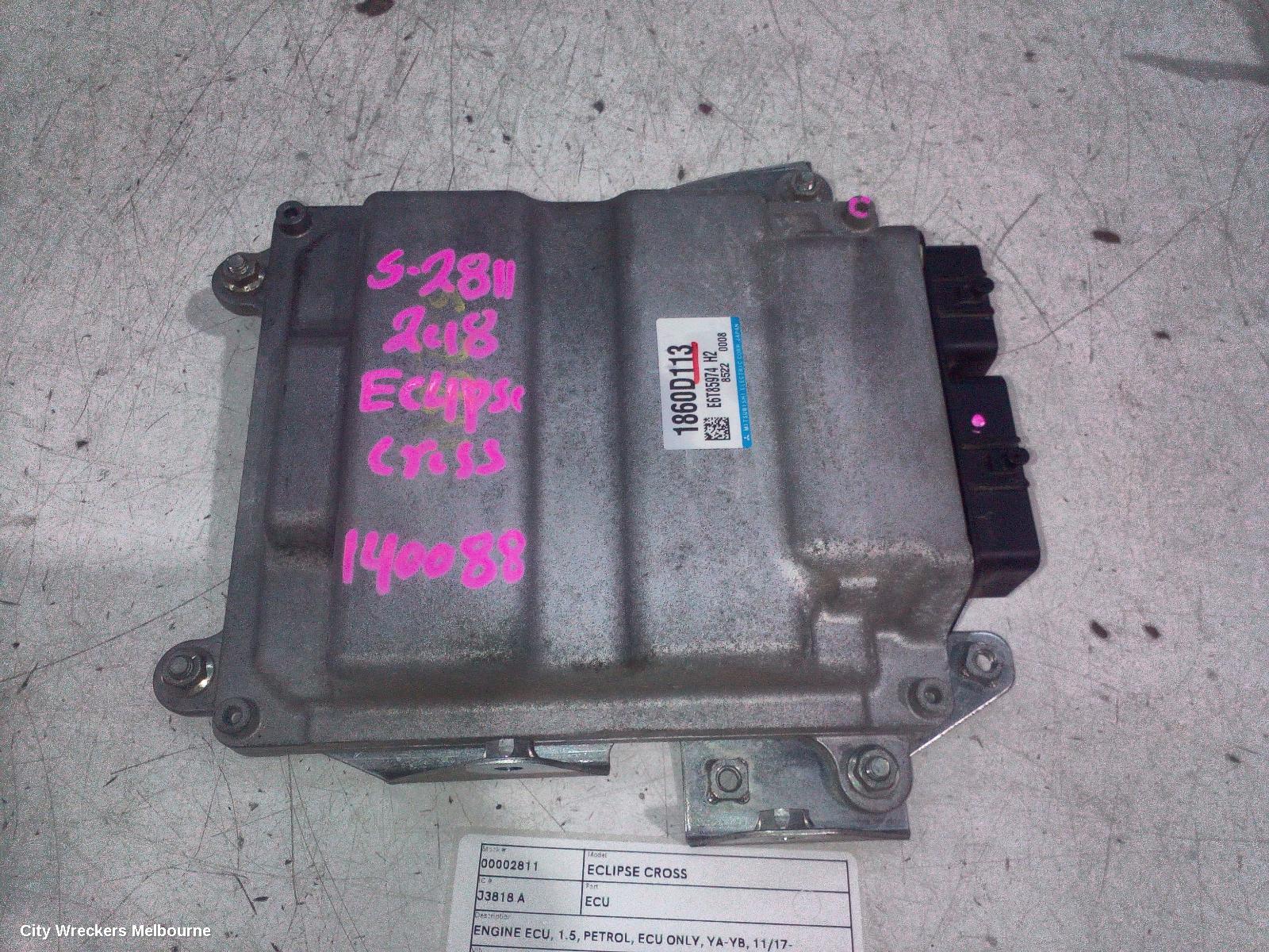 MITSUBISHI ECLIPSE CROSS ECU, ENGINE ECU, 1.5, PETROL, ECU ONLY, YA-YB, 11/2017 ONWARDS