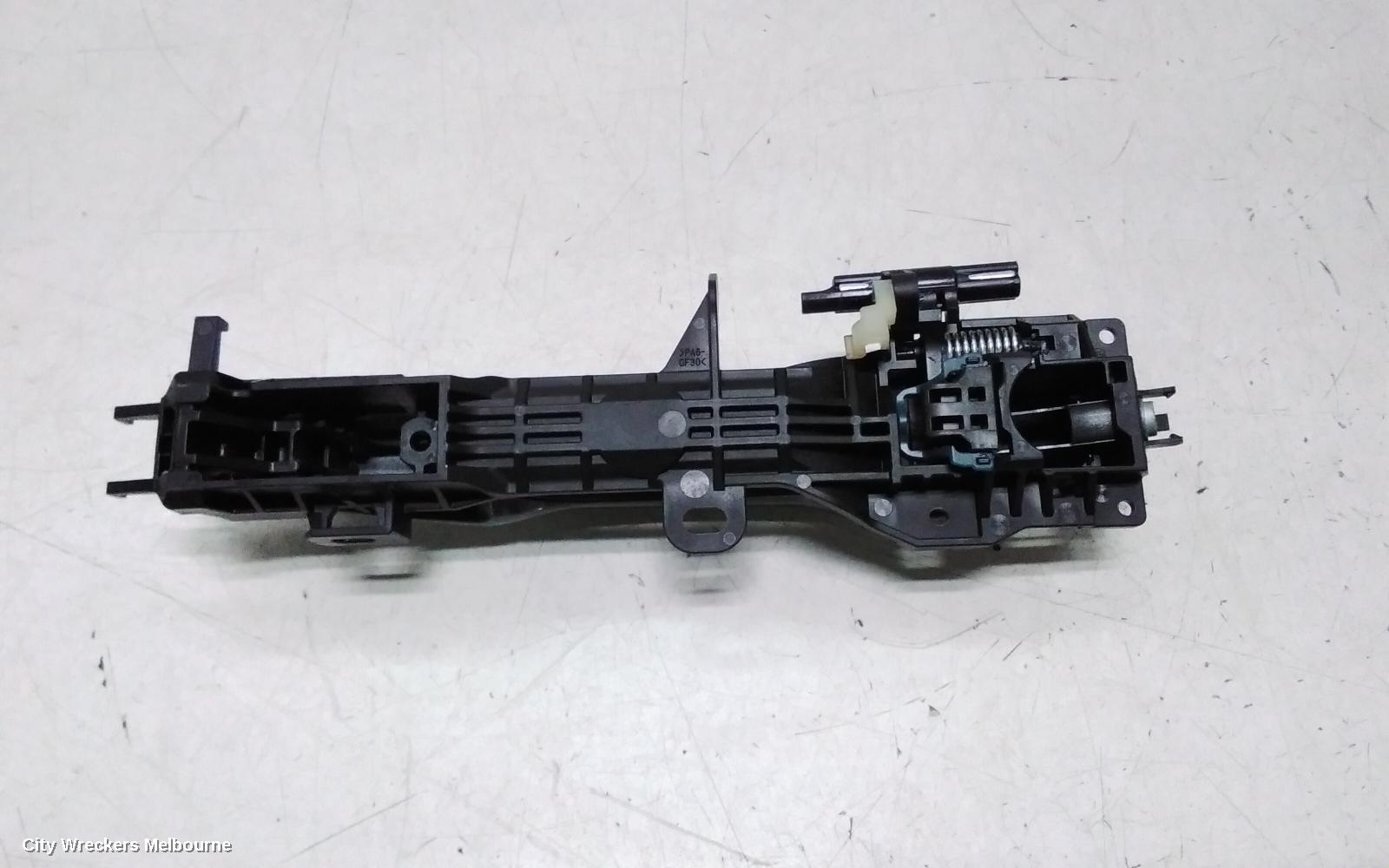 MITSUBISHI ECLIPSE CROSS DOOR HANDLE, LH REAR, OUTER, YA-YB, 11/2017 ONWARDS