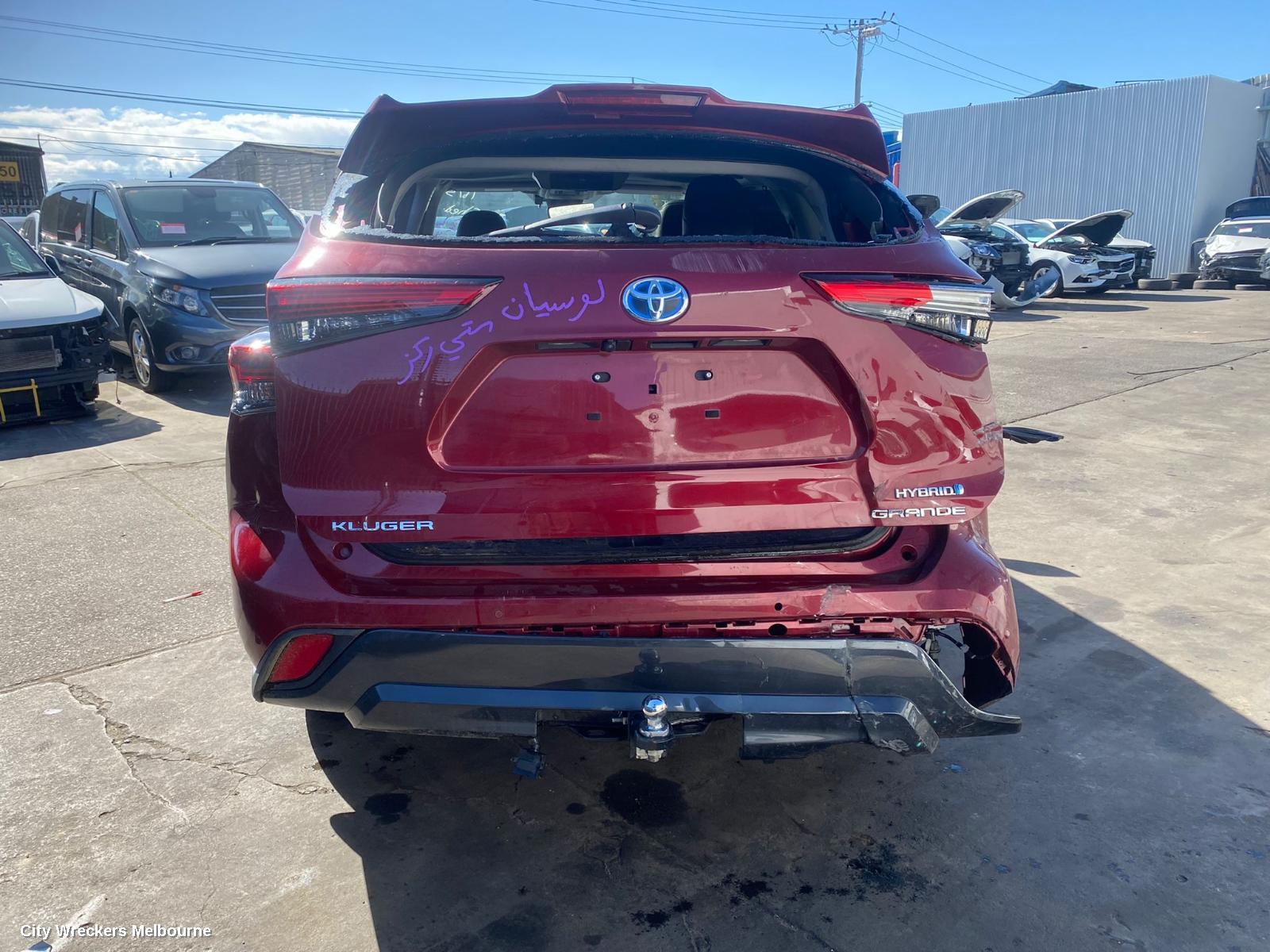 TOYOTA KLUGER ROOF RAIL