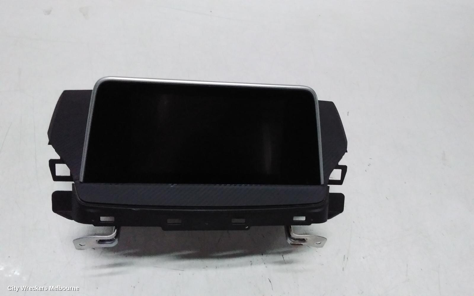 MITSUBISHI ECLIPSE CROSS RADIO/CD/DVD/SAT/TV, HEAD UNIT, W/ DISPLAY UNIT, 7IN TOUCHSCREEN, YA, 11/2017 - 09/2020