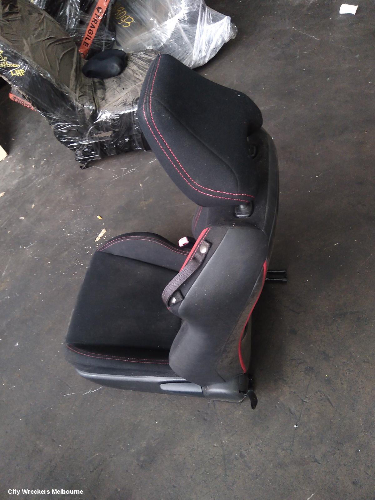 TOYOTA 86 FRONT SEAT, LH FRONT, ZN6, CLOTH, GT, 04/2012 - 09/2021