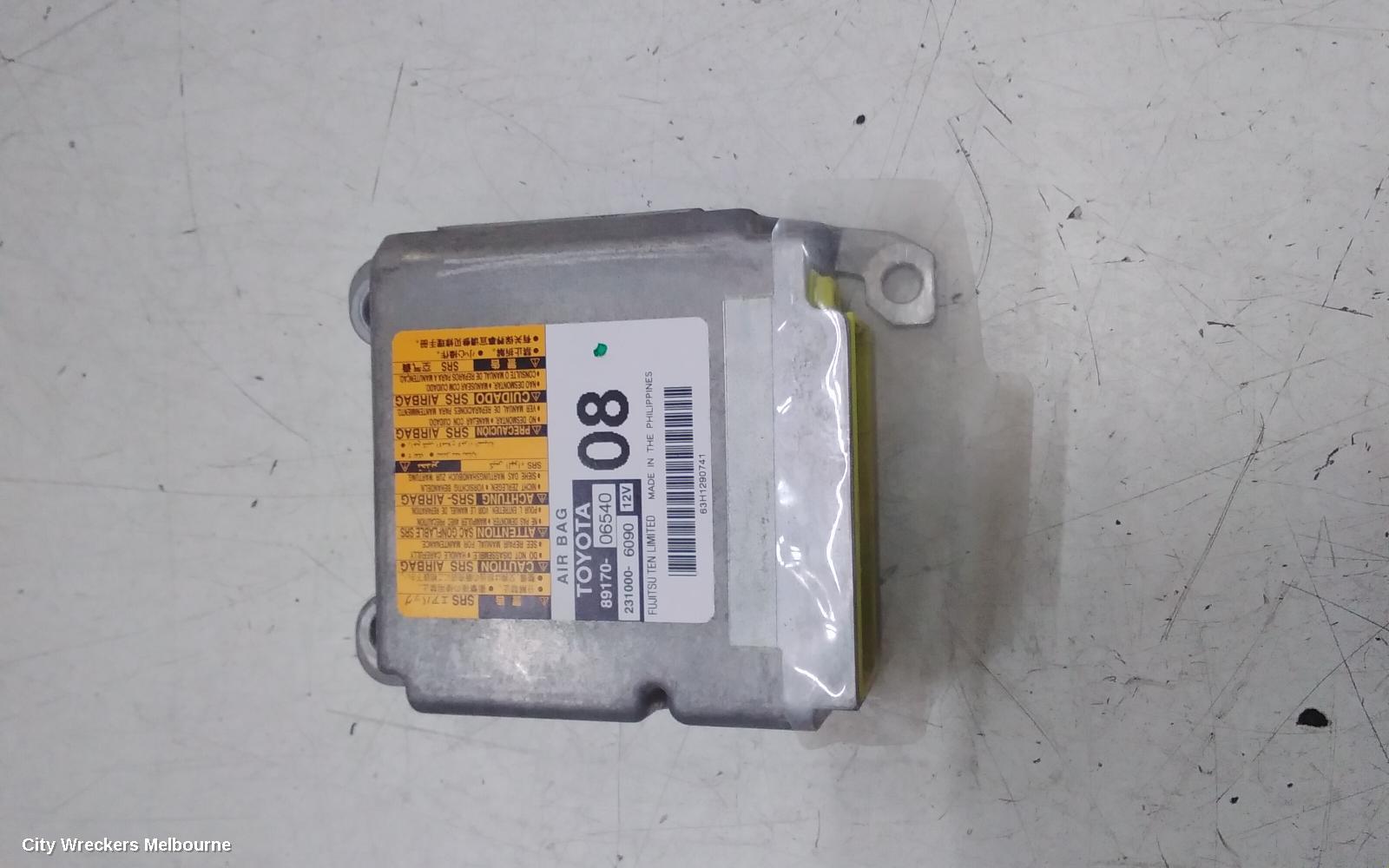 TOYOTA CAMRY AIRBAG MODULE/SENSOR, MODULE, ASV50/AVV50, 11/2011 - 10/2017