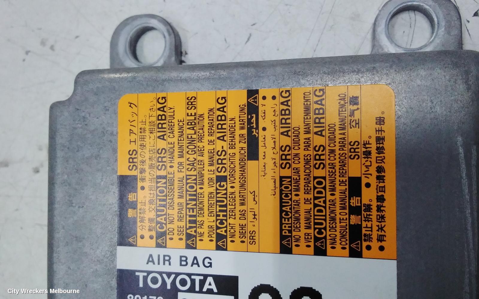 TOYOTA CAMRY AIRBAG MODULE/SENSOR, MODULE, ASV50/AVV50, 11/2011 - 10/2017