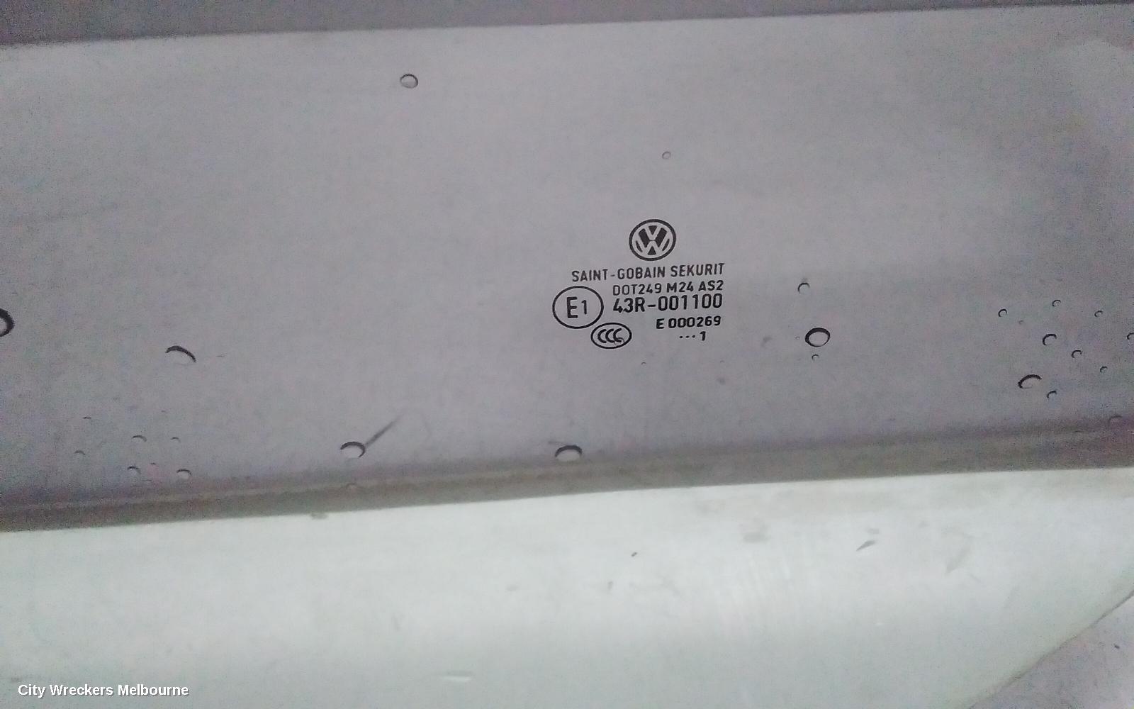 VOLKSWAGEN TRANSPORTER LEFT FRONT DOOR WINDOW, T5, 08/2004 - 06/2015
