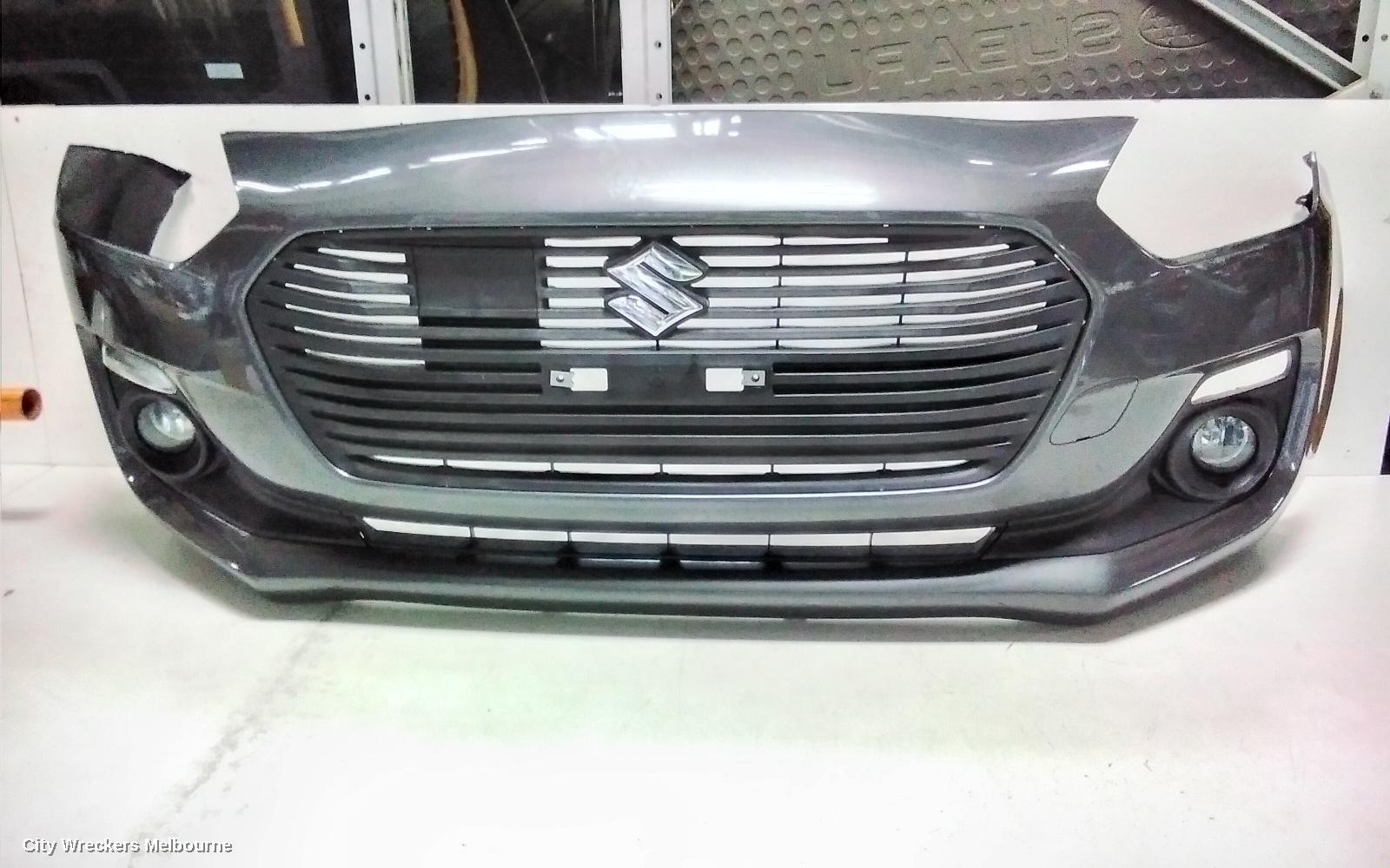 SUZUKI SWIFT FRONT BUMPER, AZ, BUMPER BAR, NON PARK SENSOR TYPE, GL/GL NAV/GLX/100 YEAR ANNIVERSARY, 04/2017 - 11/2023