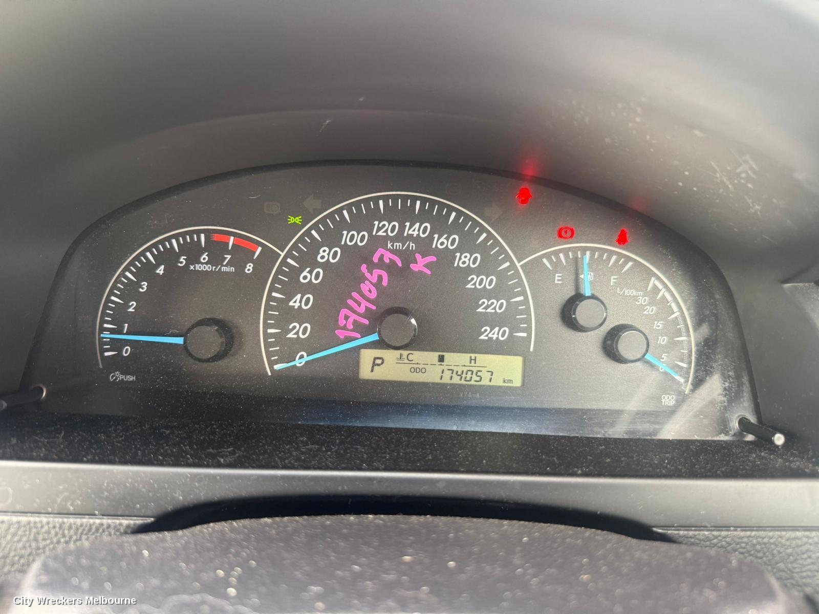 TOYOTA CAMRY INSTRUMENT CLUSTER, INSTRUMENT CLUSTER, 2.5, 2AR-FE, ASV50, 11/2011 - 05/2015