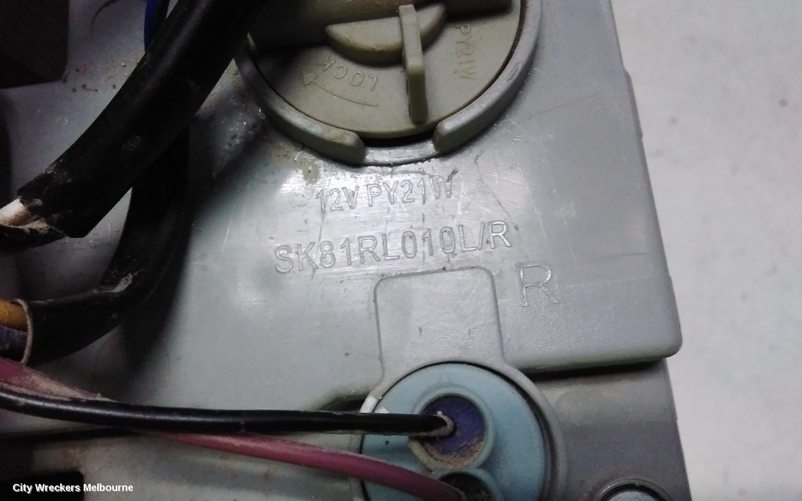 LDV T60 RIGHT TAILLIGHT, SK8C, IN BODY, UTE, 07/2017 - 07/2021