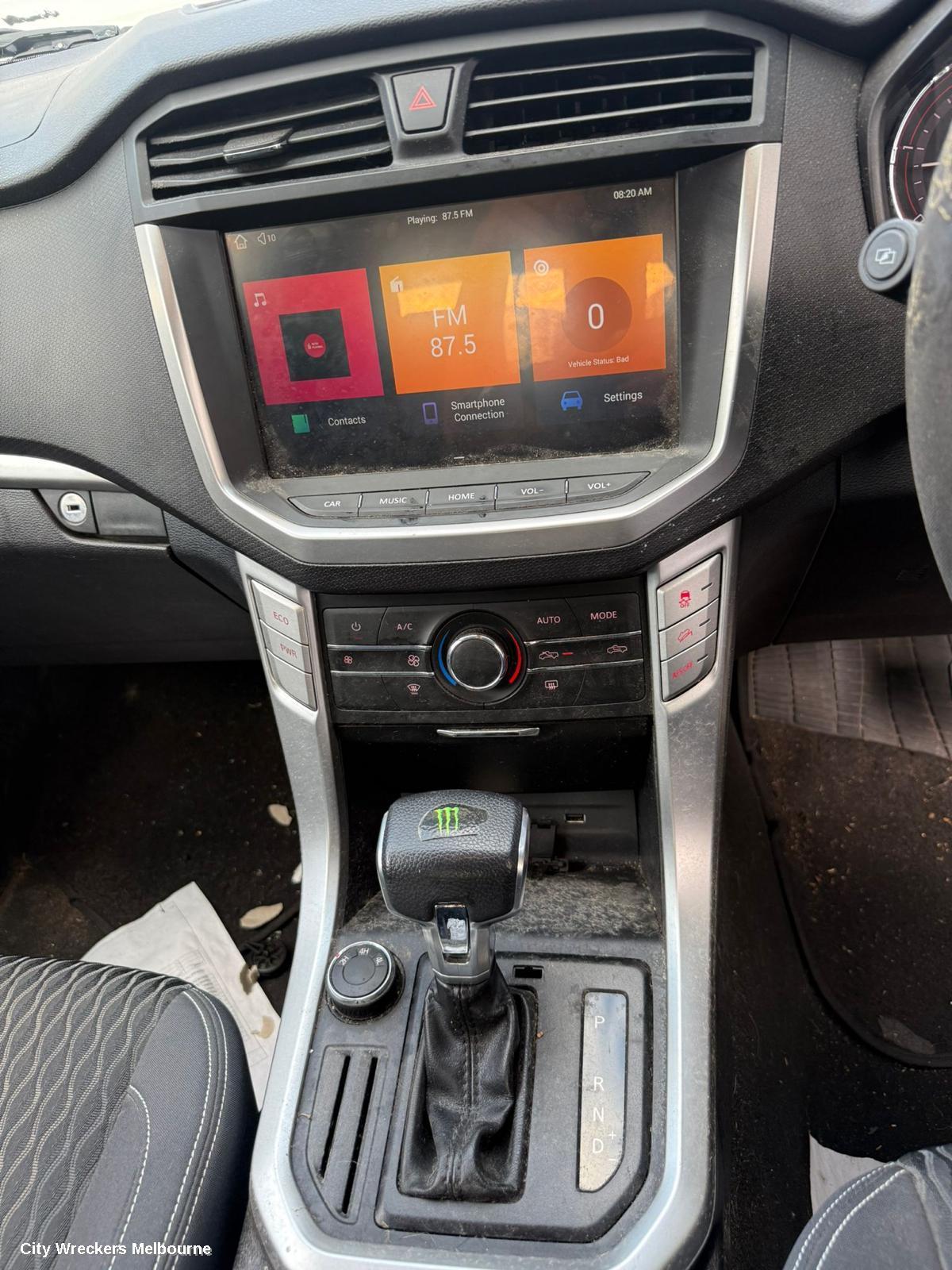 LDV T60 RADIO/CD/DVD/SAT/TV, SK8C, DISPLAY UNIT, 10IN, TOUCHSCREEN, 07/2017 - 07/2021