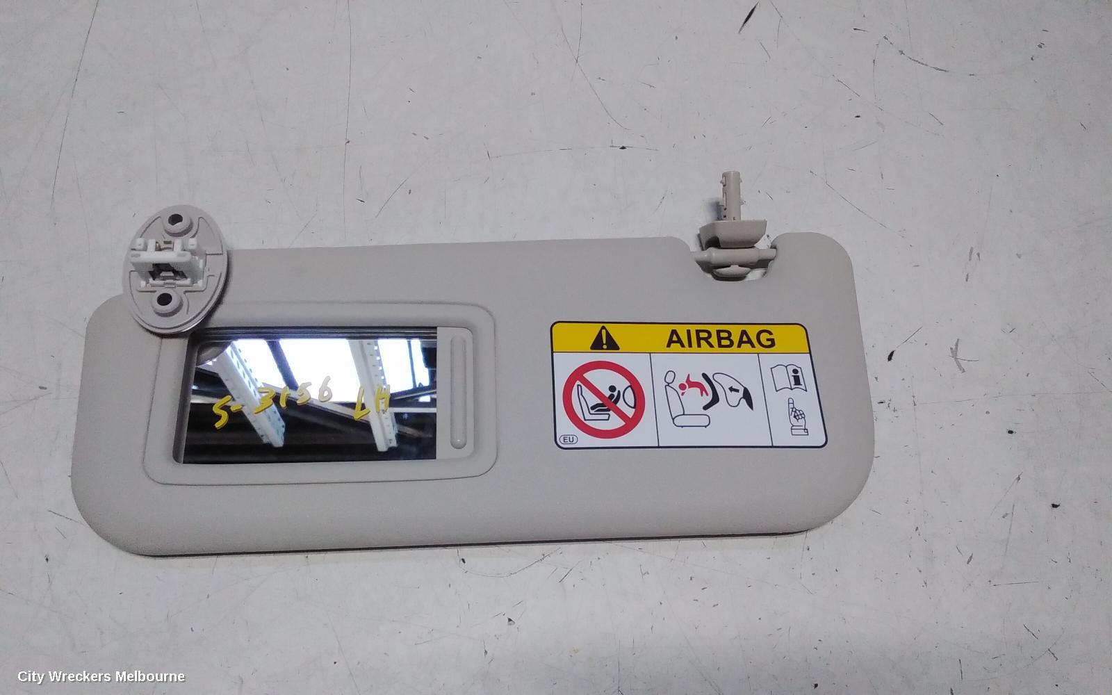 TOYOTA COROLLA SUNVISOR, E210, LH SIDE, 07/2018 ONWARDS