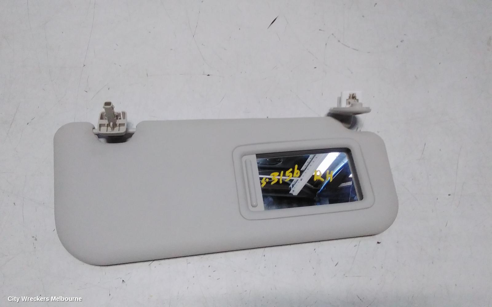 TOYOTA COROLLA SUNVISOR, E210, RH SIDE, 07/2018 ONWARDS