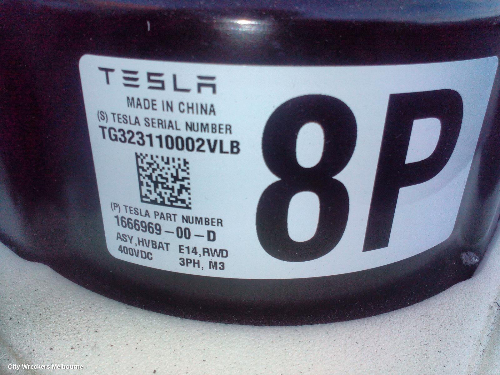 TESLA MODEL Y BATTERY, 1ST GEN, 16V VOLT BATTERY, 03/2022 ONWARDS