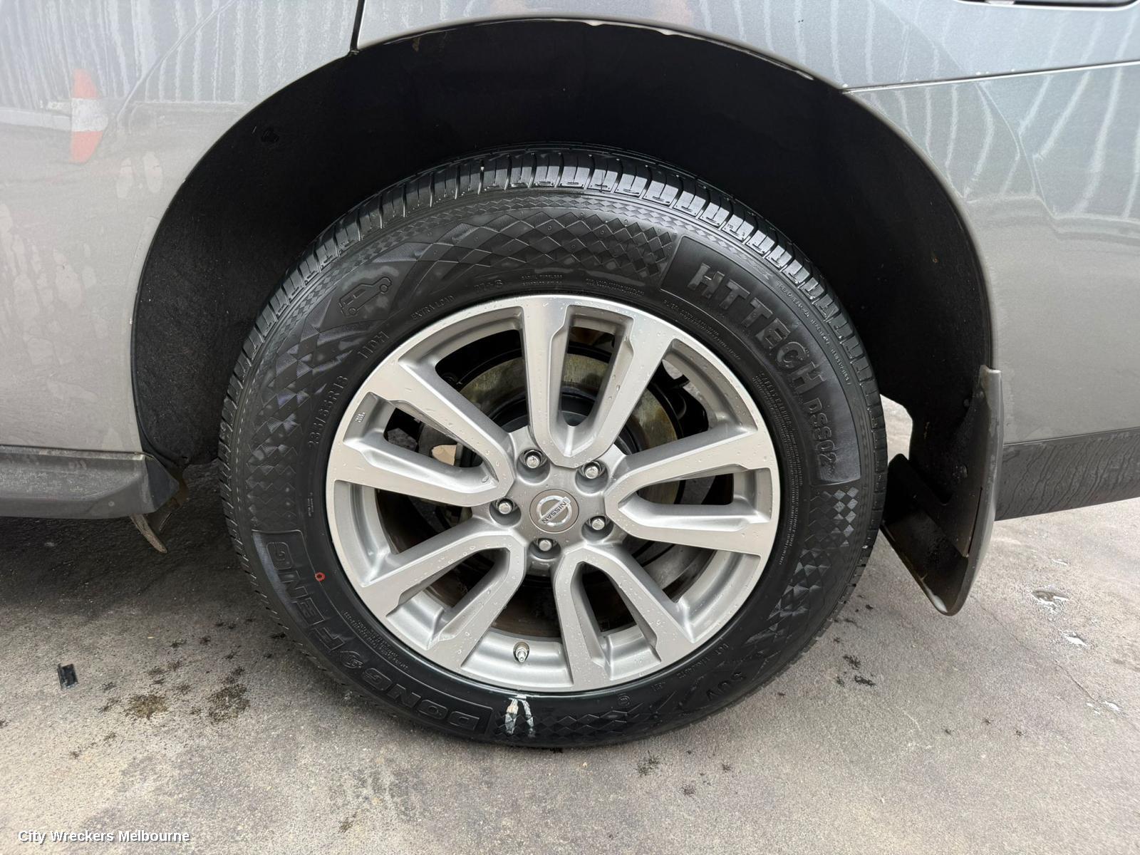 NISSAN PATHFINDER WHEEL MAG, FACTORY, 18X7.5IN, ST/ST-L, R52, 06/2013 - 11/2016