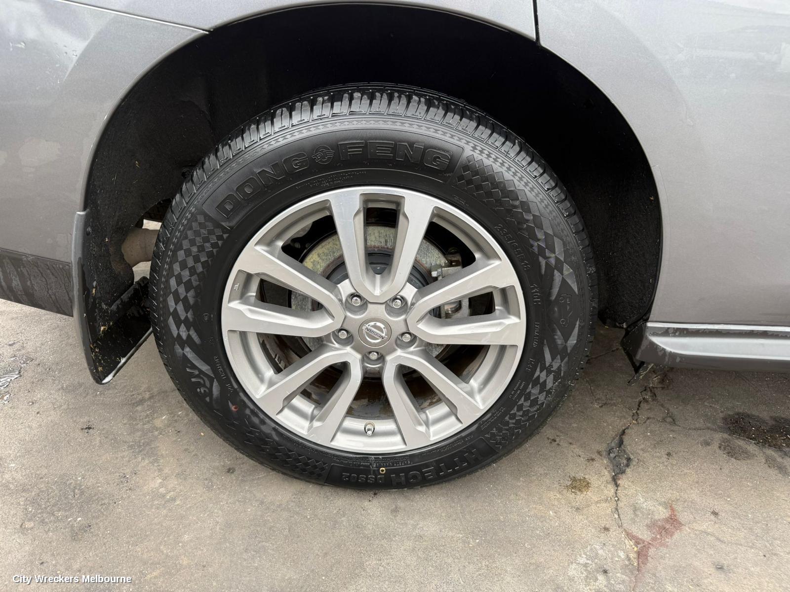 NISSAN PATHFINDER WHEEL MAG, FACTORY, 18X7.5IN, ST/ST-L, R52, 06/2013 - 11/2016