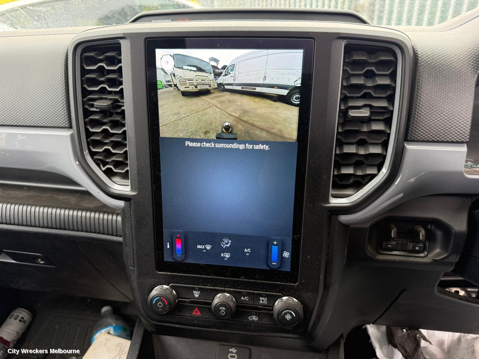 FORD RANGER RADIO/CD/DVD/SAT/TV, RA, DISPLAY UNIT, 10.1IN TOUCHSCREEN, NON SAT NAV TYPE, 05/2022 ONWARDS