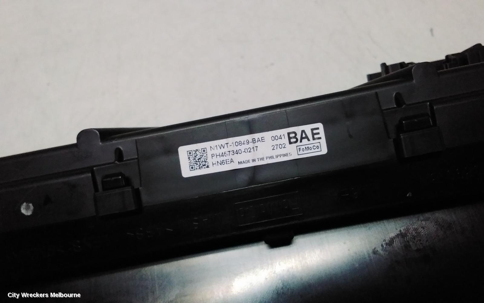 FORD RANGER INSTRUMENT CLUSTER, DIESEL, DIGITAL, 8IN, STANDARD, RA, 05/2022 ONWARDS