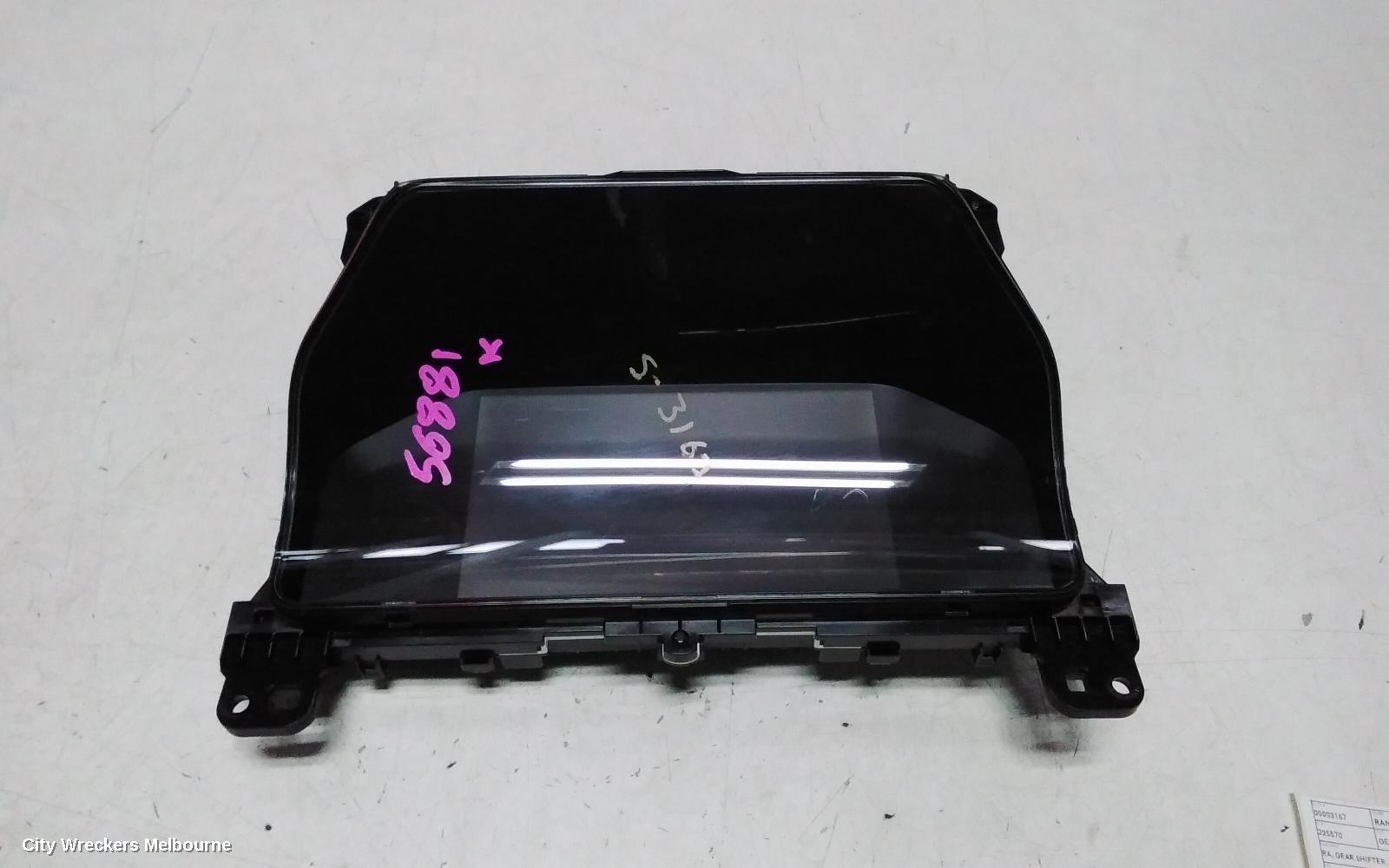 FORD RANGER INSTRUMENT CLUSTER, DIESEL, DIGITAL, 8IN, STANDARD, RA, 05/2022 ONWARDS