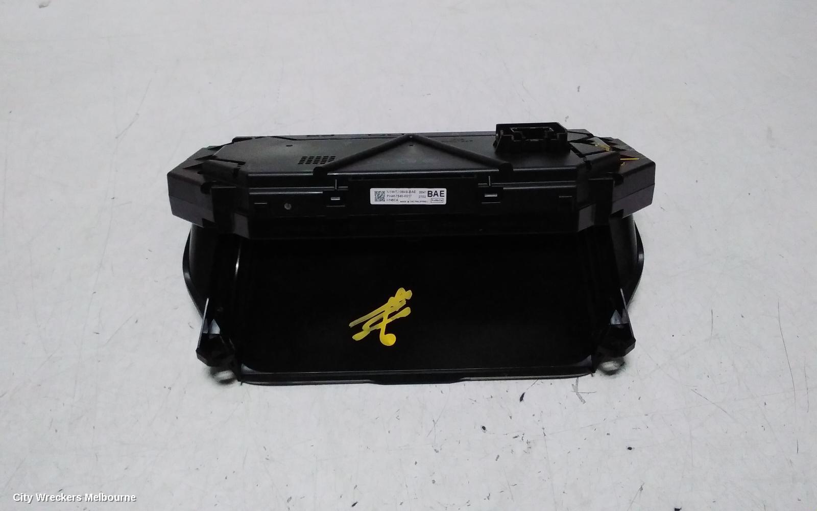 FORD RANGER INSTRUMENT CLUSTER, DIESEL, DIGITAL, 8IN, STANDARD, RA, 05/2022 ONWARDS
