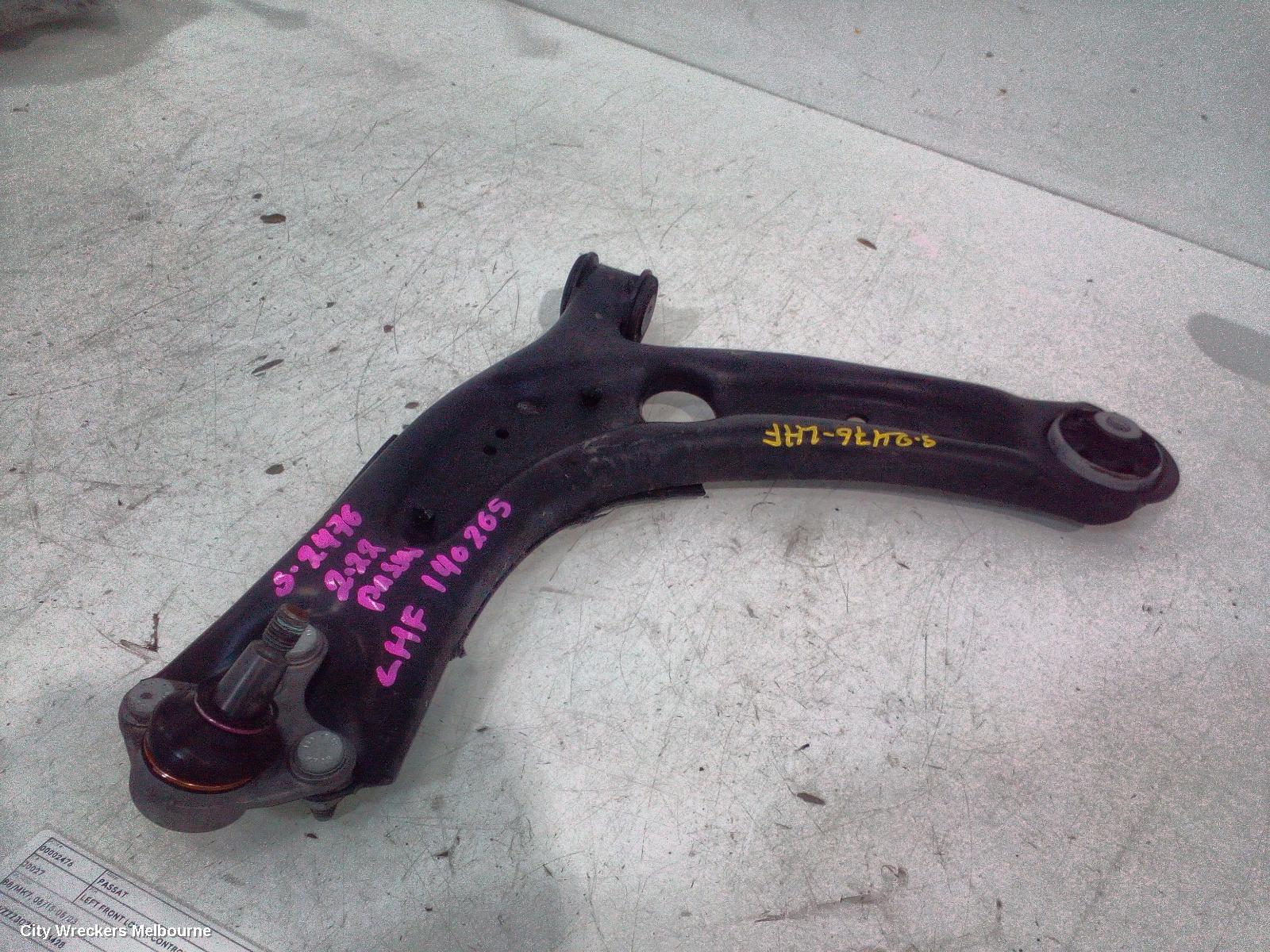 VOLKSWAGEN PASSAT LEFT FRONT LOWER CONTROL ARM, B8/MK7, 06/2015 - 05/2023