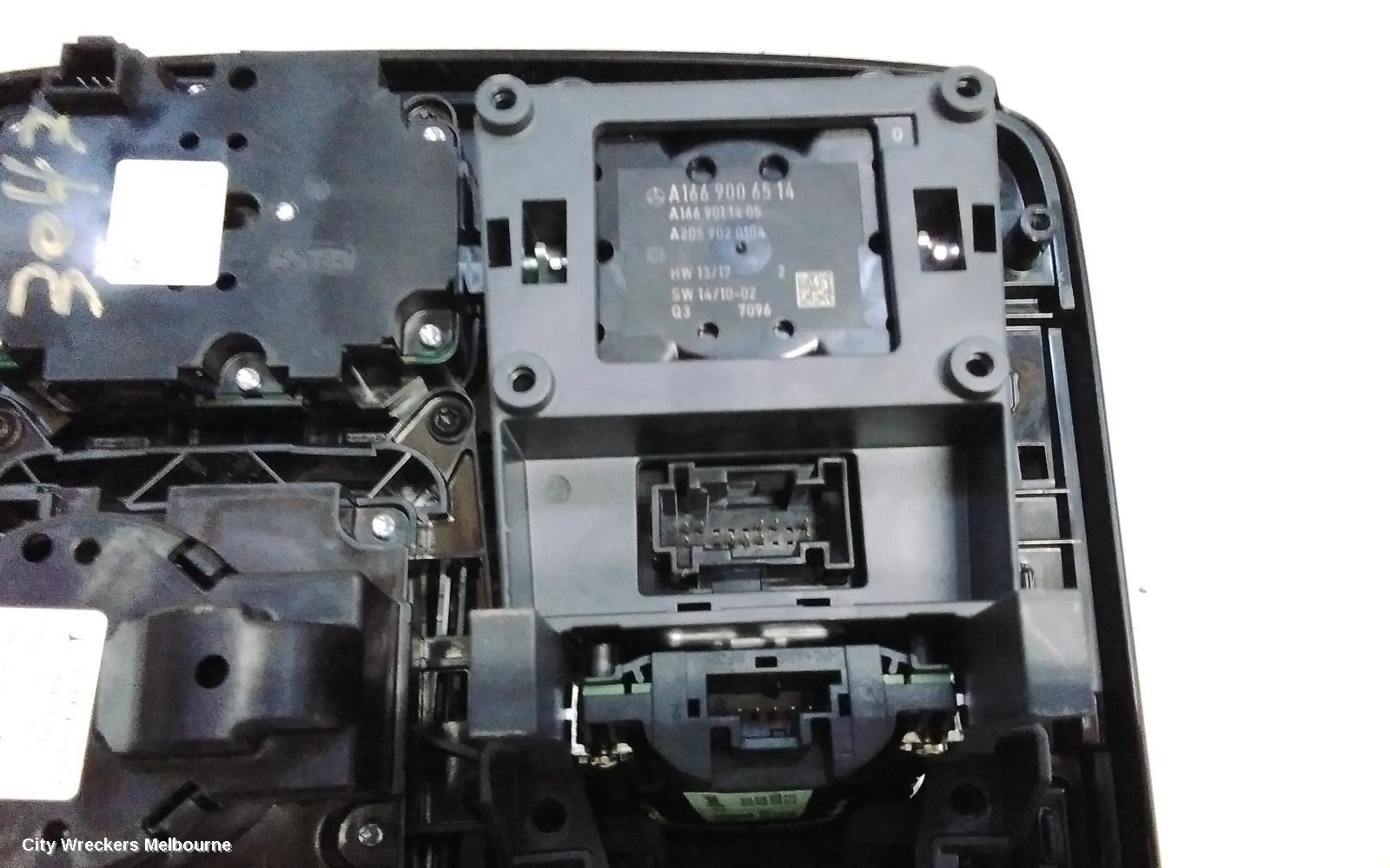 MERCEDES GLE CLASS COMBINATION SWITCH, MULTIMEDIA CONTROL SWITCH ASSY, W166, WAGON, 06/2015 - 04/2019