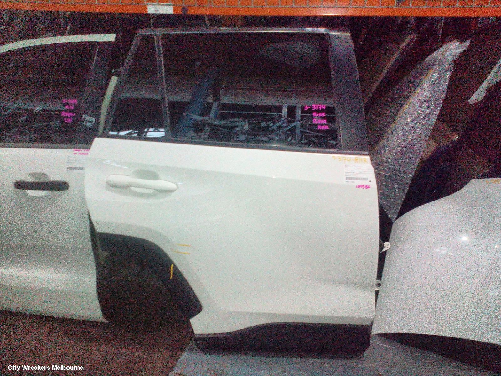 TOYOTA RAV4 RIGHT REAR DOOR, XA50, 11/2018 - 12/2025