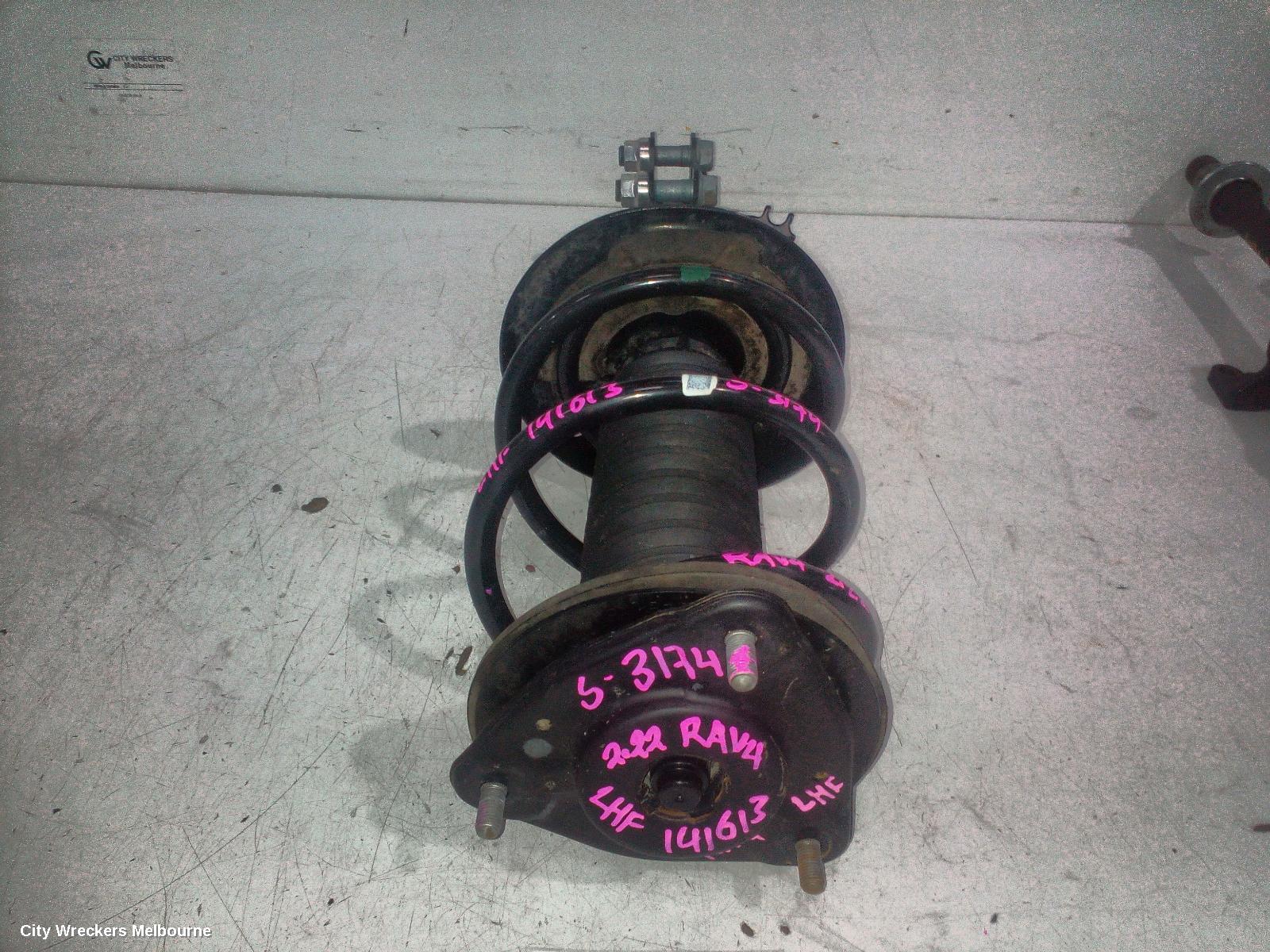 TOYOTA RAV4 LEFT FRONT STRUT, XA50, PETROL, 11/2018 ONWARDS