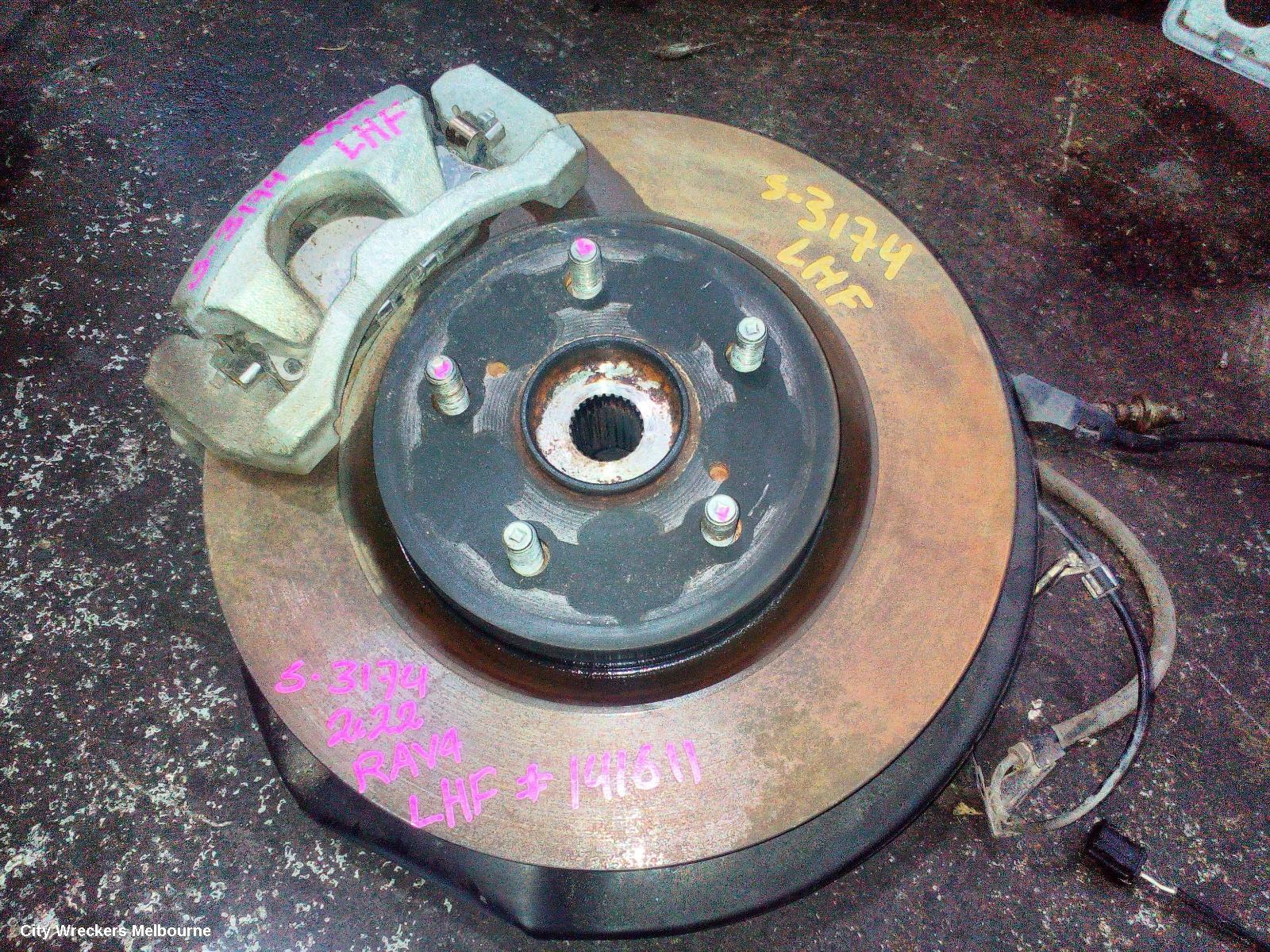 TOYOTA RAV4 LEFT FRONT HUB ASSEMBLY, XA50, FWD, 11/2018 ONWARDS
