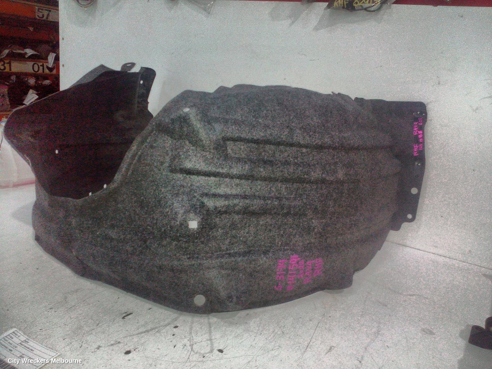 TOYOTA RAV4 RIGHT GUARD LINER, FRONT, XA50, 11/2018 ONWARDS