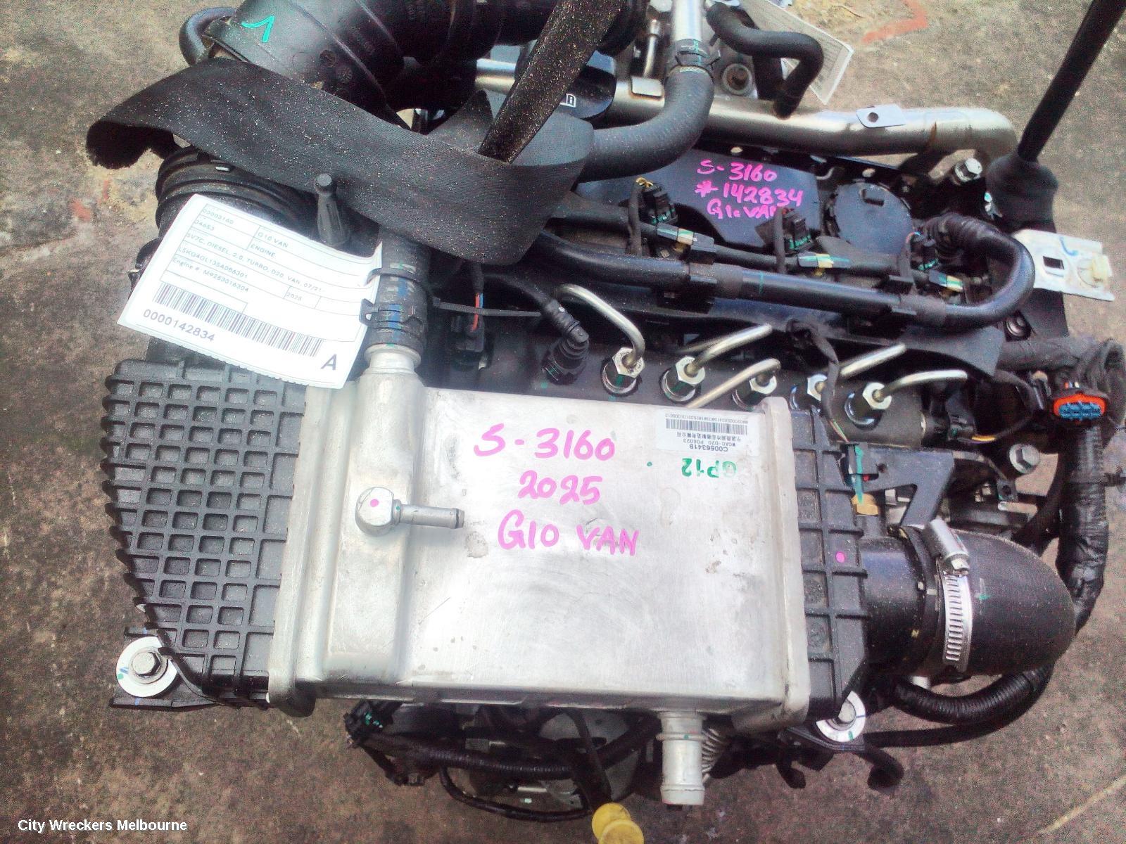 LDV G10 ENGINE, SV7C, DIESEL, 2.0, TURBO, D20, VAN, 07/2021 ONWARDS
