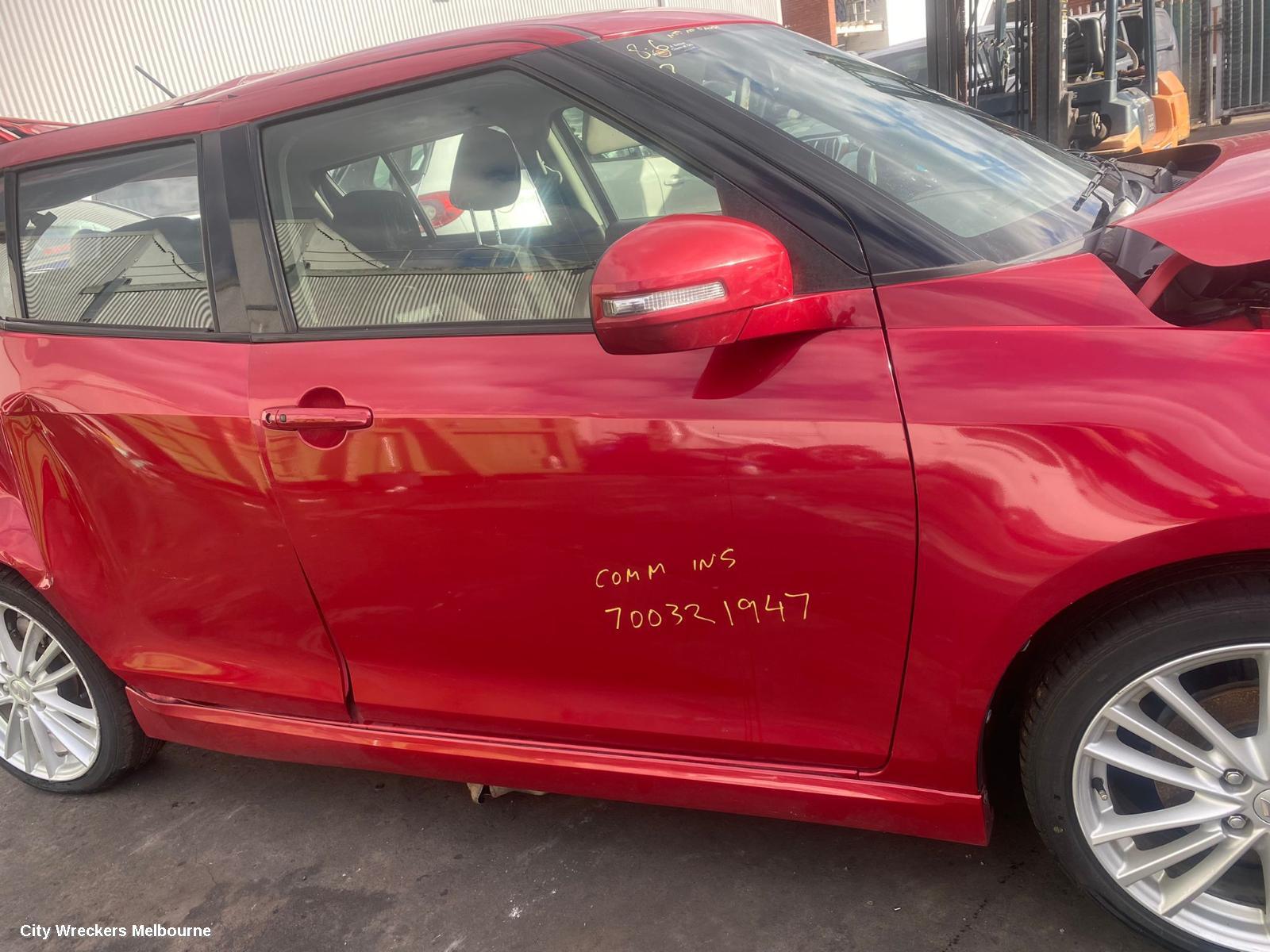 SUZUKI SWIFT HIGH LEVEL STOPLIGHT, FZ, 02/2011 - 03/2017