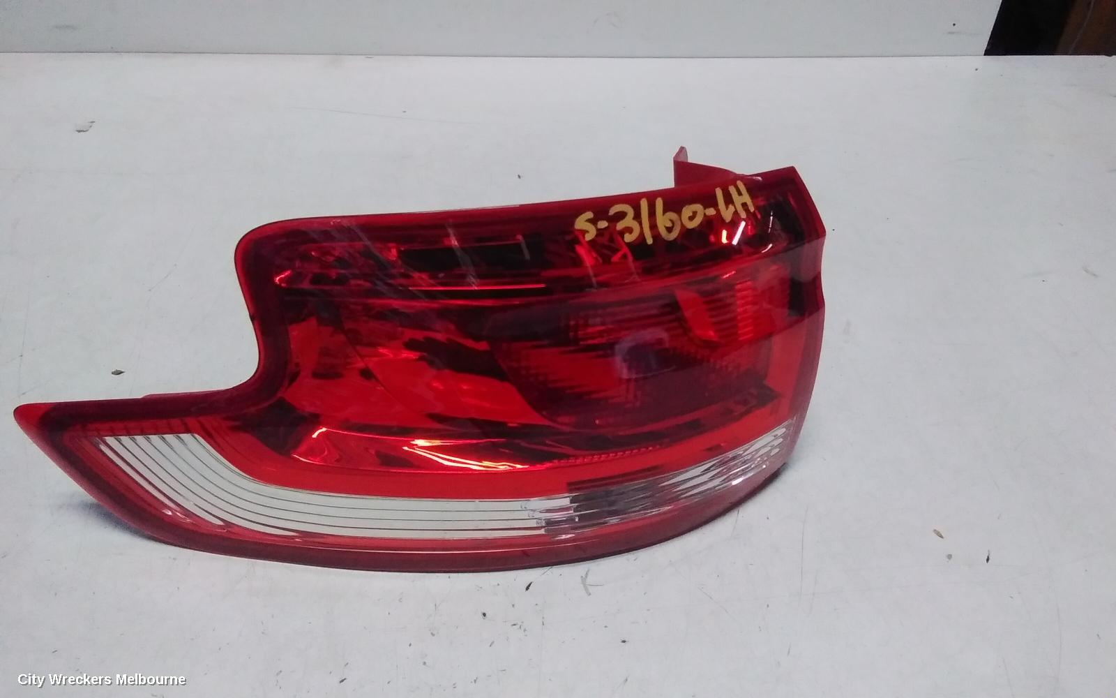 LDV G10 LEFT TAILLIGHT, SV7C, IN BODY, W/ HALOGEN TYPE, TAILGATE, VAN, 04/2015 ONWARDS