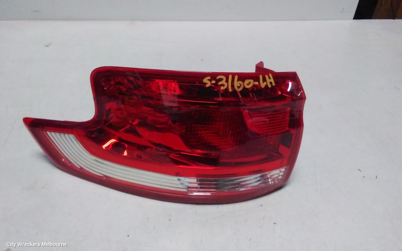 LDV G10 LEFT TAILLIGHT, SV7C, IN BODY, W/ HALOGEN TYPE, TAILGATE, VAN, 04/2015 ONWARDS