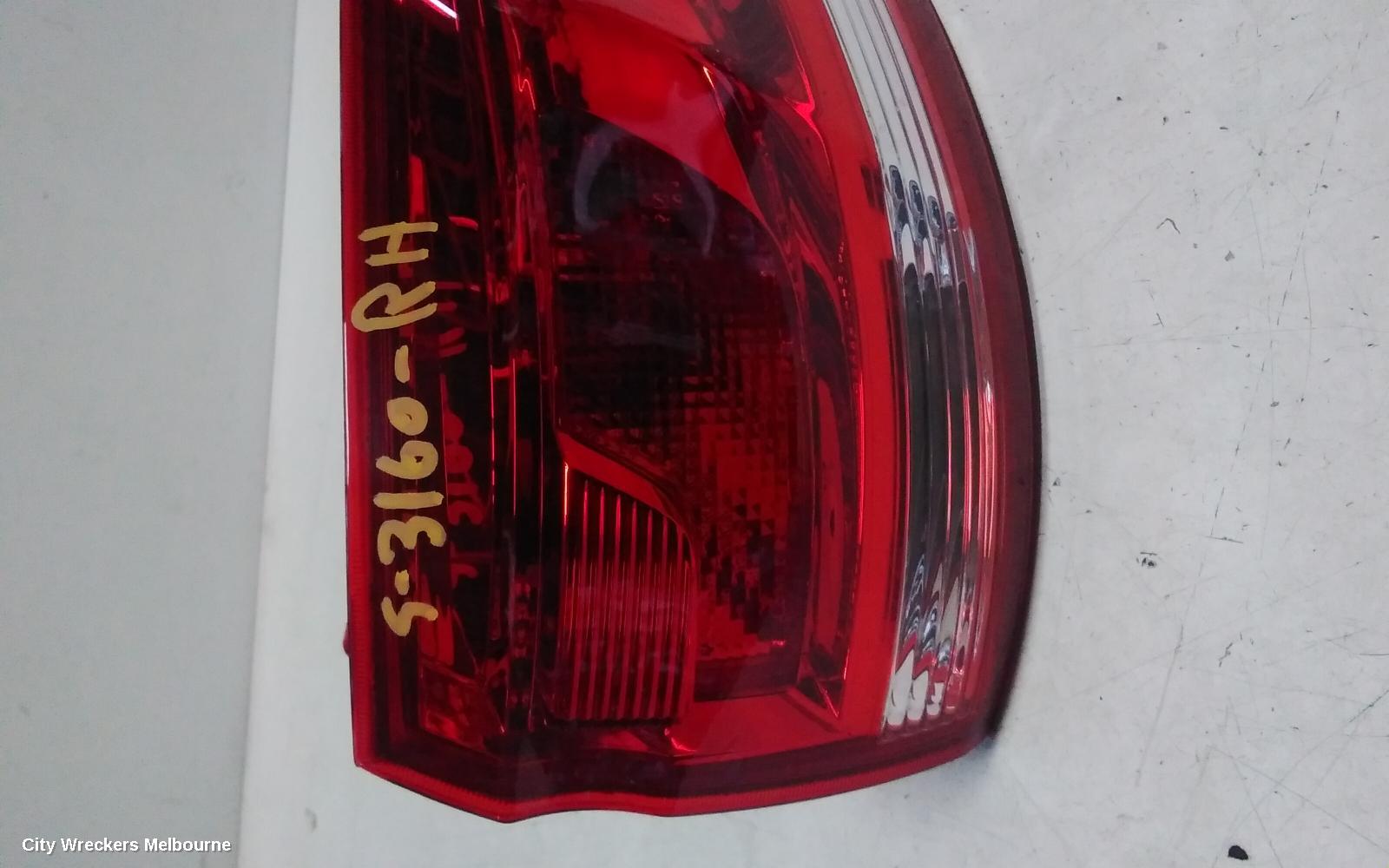 LDV G10 RIGHT TAILLIGHT, SV7C, IN BODY, W/ HALOGEN TYPE, TAILGATE, VAN, 04/2015 ONWARDS