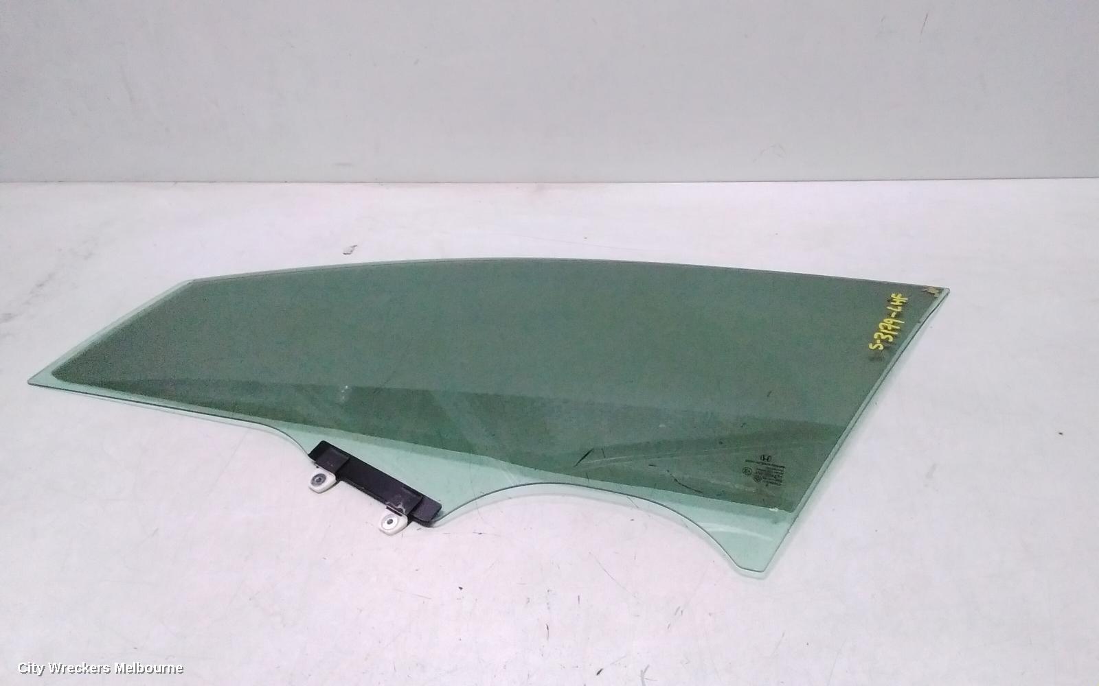 HONDA CIVIC LEFT FRONT DOOR WINDOW, 8TH GEN, SEDAN, VTI-L/SPORT, 02/2006 - 12/2011