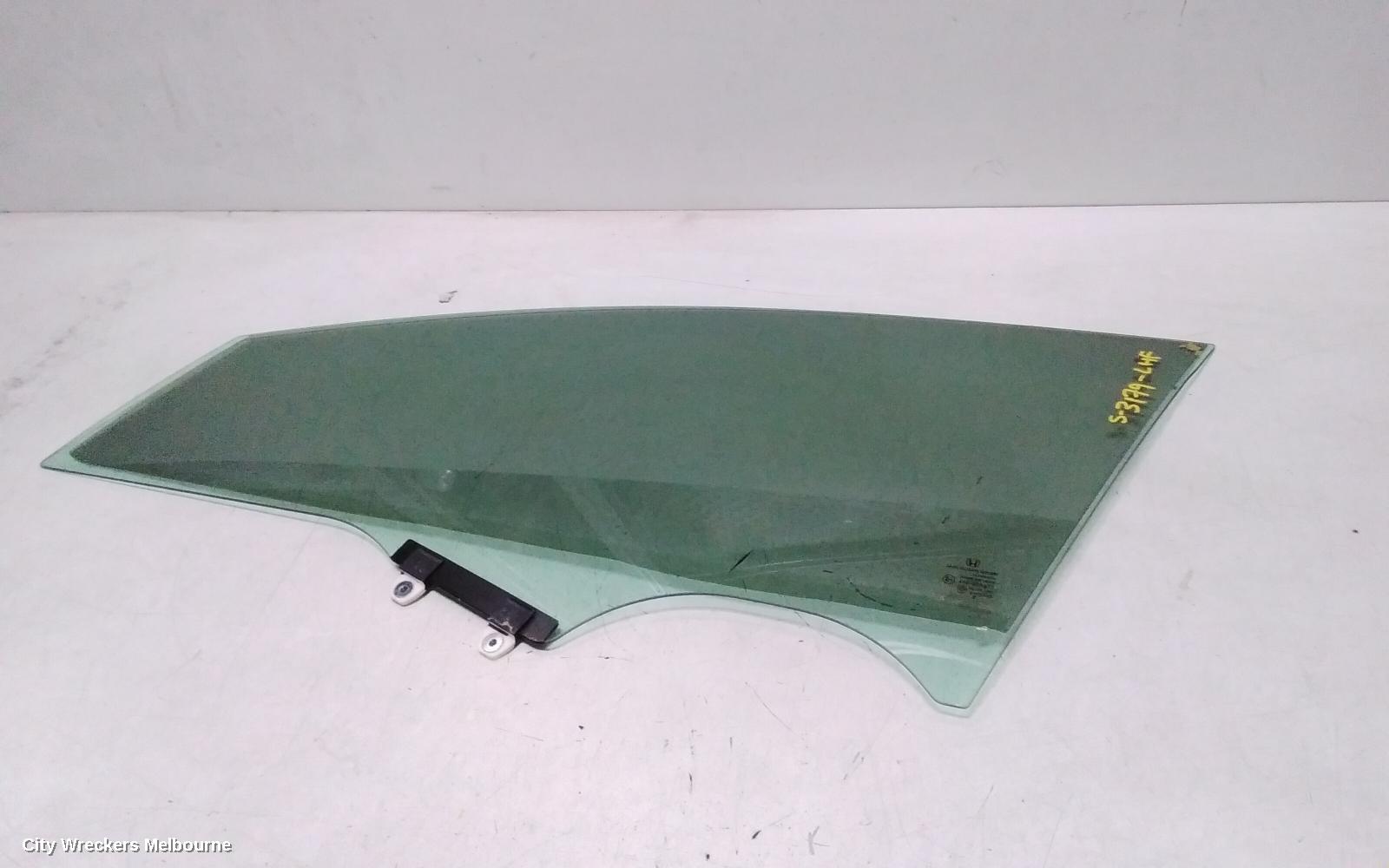 HONDA CIVIC LEFT FRONT DOOR WINDOW, 8TH GEN, SEDAN, VTI-L/SPORT, 02/2006 - 12/2011