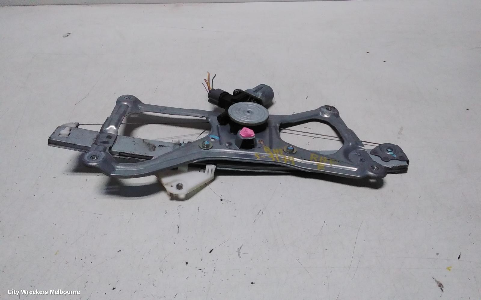 HONDA CIVIC RIGHT FRONT WINDOW REG/MOTOR, 8TH GEN, SEDAN, 02/2006 - 12/2011