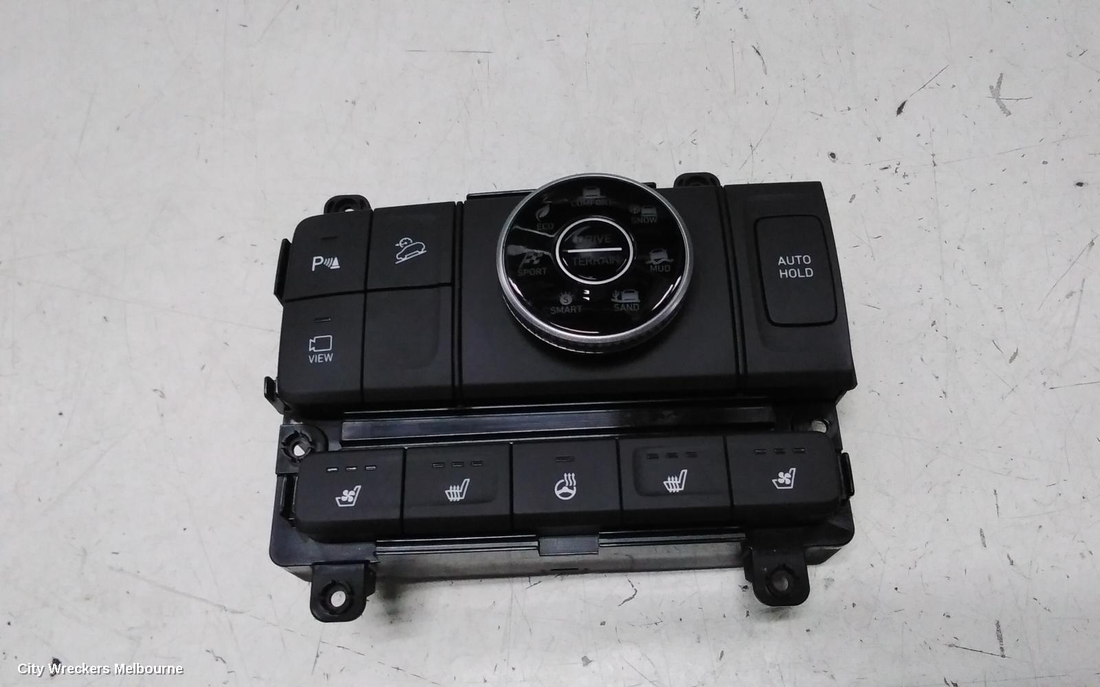 HYUNDAI PALISADE, LX2, 07/2020 - 03/2025, P\N 84604S8DK0XF3 ~(DRIVE SELECT, AUTO HOLD, PARK AID, PARKING CAMERA, RH SEAT HEATER/FAN, LH SEAT HEATER/FAN & STEERING WHEEL HEATER: 140353
